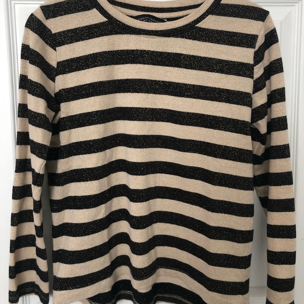 Dorothy Perkins Striped Sparkle Sweater